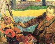 Paul Gauguin The Painter of Sunflowers Spain oil painting artist